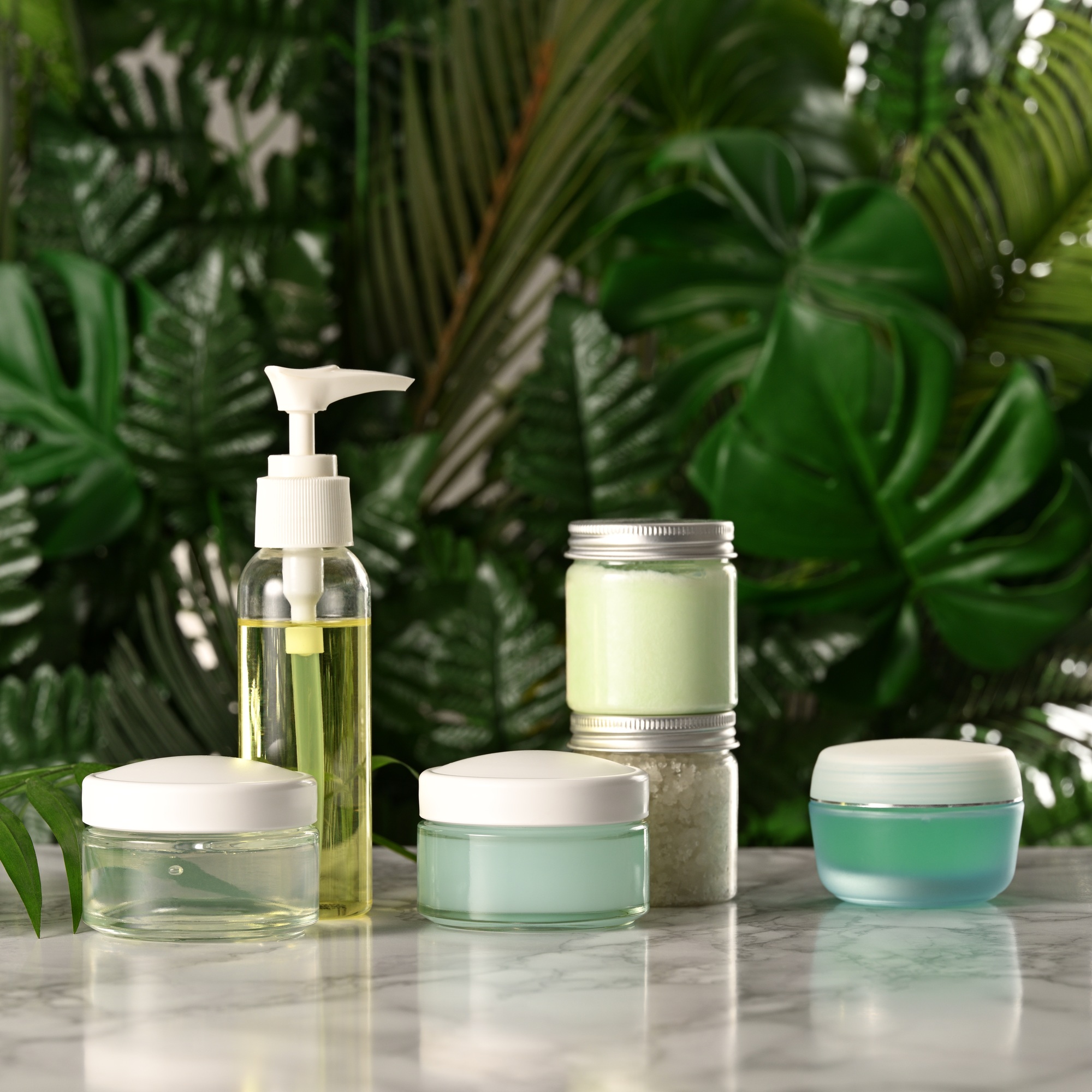 Arrangement of bodycare products